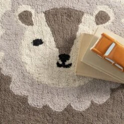 NuLOOM Reika Lion Cub Machine Washable Kids Area Rug -Nuloom GUEST 893c819c 143e 4bc7 bebf aef0d54ce06d