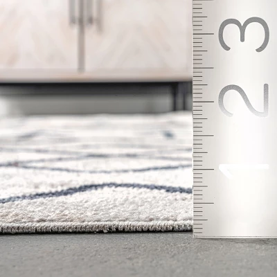 NuLOOM Malia Machine Washable Moroccan Area Rug 2 NuLOOM Malia Machine Washable Moroccan Area Rug - Image 2