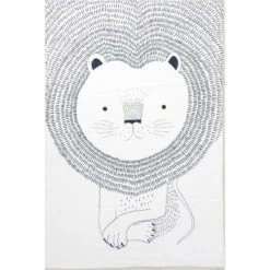 NuLOOM Kinslee Modern Lion Machine Washable Kids Area Rug 17 NuLOOM Kinslee Modern Lion Machine Washable Kids Area Rug -Nuloom GUEST 8acf3cb4 eeab 4e80 8249 f33bb579c837