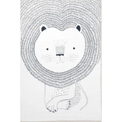 NuLOOM Kinslee Modern Lion Machine Washable Kids Area Rug 9 NuLOOM Kinslee Modern Lion Machine Washable Kids Area Rug - Image 9