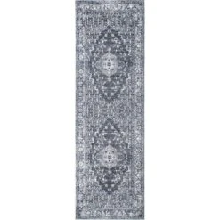 NuLOOM Transitional Medallion Lucille Area Rug -Nuloom GUEST 8cb4526e 72be 4172 af28 870fda12e174