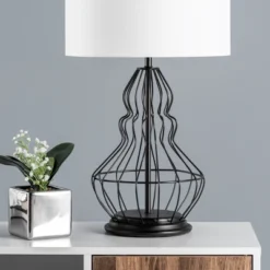 NuLOOM Porter 25" Iron Table Lamp -Nuloom GUEST 8e98eb53 1c9a 4725 8734 e9cee9a6d5b4