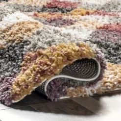 Dabney Abstract Kids Shag Area Rug -Nuloom GUEST 8efac09b 52b5 48e2 9b06 b2c6fdb6381f