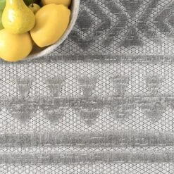 NuLOOM Mikala Raised Global Indoor And Outdoor Patio Area Rug -Nuloom GUEST 90b1aaf6 8ab9 4411 a779 744c232c76b1