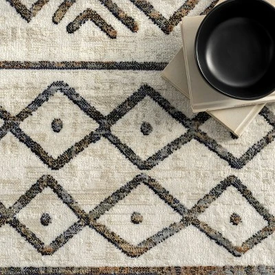 NuLOOM Kendra Bohemian Panel Fringe Area Rug 5 NuLOOM Kendra Bohemian Panel Fringe Area Rug - Image 5