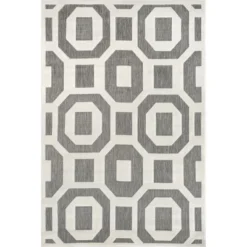 NuLOOM Nicola Transitional Bars Indoor/Outdoor Area Rug -Nuloom GUEST 92820e1a 35f1 4d9c b148 56ce49ed38ee