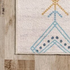 NuLOOM Kiya Machine Washable Moroccan Global Geometric Area Rug 12 NuLOOM Kiya Machine Washable Moroccan Global Geometric Area Rug -Nuloom GUEST 930938bc 2ec5 415b a4fd 0551b68c9318