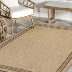 NuLOOM Rasha Classic Border Indoor/Outdoor Patio Area Rug -Nuloom GUEST 93f7ae3f 1ccc 4b0c a75b 23ddd6d47d92