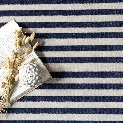 NuLOOM Holly Multi Stripe Indoor/Outdoor Area Rug 5 NuLOOM Holly Multi Stripe Indoor/Outdoor Area Rug - Image 5