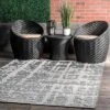 NuLOOM Adley Textured Abstract Indoor/Outdoor Patio Area Rug