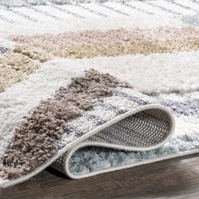 NuLOOM Steffi Striped Waves Kids Tasseled Area Rug 3 NuLOOM Steffi Striped Waves Kids Tasseled Area Rug - Image 3