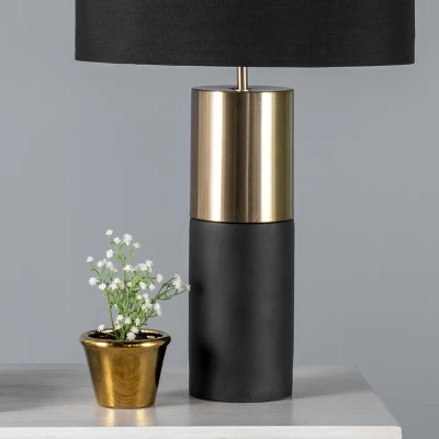NuLOOM Vesey 24" Modern Concrete Table Lamp 2 NuLOOM Vesey 24" Modern Concrete Table Lamp - Image 2