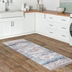 NuLOOM Drina Distressed Machine Washable Area Rug