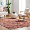 Hand Woven Chevron Rochell Rug - NuLOOM