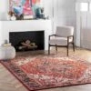 NuLOOM Indoor/Outdoor Transitional Emblem Patrice Area Rug