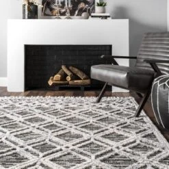 NuLOOM Ansley Moroccan Lattice Tassel Area Rug 14 NuLOOM Ansley Moroccan Lattice Tassel Area Rug -Nuloom GUEST 9c83ba94 6883 4e9a ac22 30fcd942f8ed