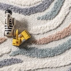 NuLOOM Adette Abstract Swirl Kids Tassel Area Rug -Nuloom GUEST 9ce7c543 f639 4a30 9e06 19f33d9fef34