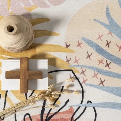 NuLOOM Ally Nautical Machine Washable Indoor/Outdoor Area Rug 5 NuLOOM Ally Nautical Machine Washable Indoor/Outdoor Area Rug - Image 5