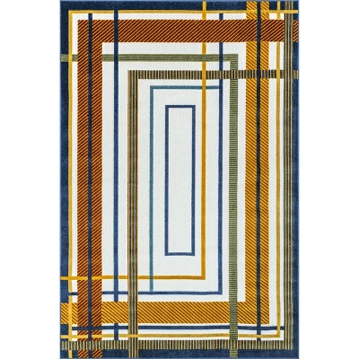 NuLOOM Bennie Transitional Striped Indoor/Outdoor Patio Area Rug 11 NuLOOM Bennie Transitional Striped Indoor/Outdoor Patio Area Rug - Image 11
