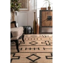 Hand Loomed Fiber Barry Area Rug Natural - NuLOOM -Nuloom GUEST 9e16aebe 8266 42ab 9e7f a4f4f1512743