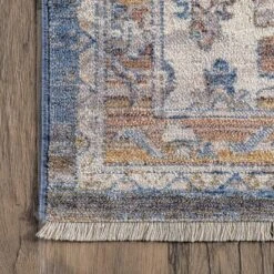NuLOOM Addison Transitional Faded Medallion Fringe Area Rug -Nuloom GUEST 9e2f80f5 faa3 4448 bbb8 e16028b53b2f