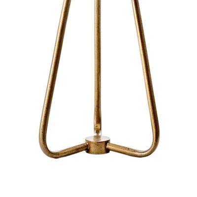 NuLOOM Captiva 26" Metal Table Lamp Lighting - Brass 25.5" H X 14" W X 14" D 2 NuLOOM Captiva 26" Metal Table Lamp Lighting - Brass 25.5" H X 14" W X 14" D - Image 2