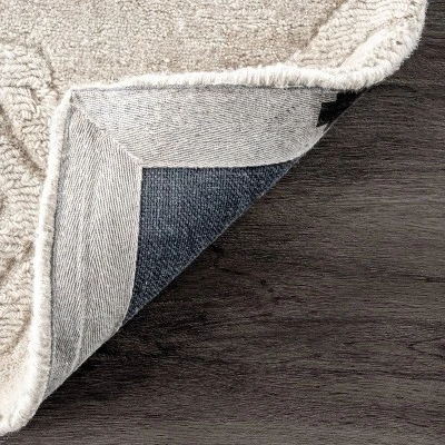 6'x9' Hand Tufted Wilhelmina Area Cream - NuLOOM 2 6'x9' Hand Tufted Wilhelmina Area Cream - NuLOOM - Image 2