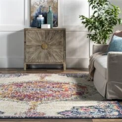 NuLOOM Maranda Transitional Medallion Area Rug -Nuloom GUEST a91f1a04 92b8 4624 9d7e 20b01342fcc4