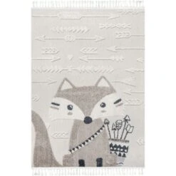 Ailsa Fox Kids Tasseled Area Rug -Nuloom GUEST a98387f6 f701 4e51 82f7 9731f5d69489