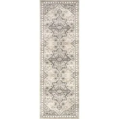NuLOOM Eira Medallion Stain-Resistant Machine Washable Area Rug -Nuloom GUEST aa1782e7 5b7c 4b57 a361 1a62c917e003