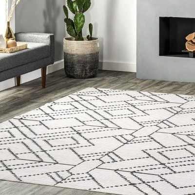 NuLOOM Echo Multi Diamond Machine Washable Area Rug 8 NuLOOM Echo Multi Diamond Machine Washable Area Rug - Image 8