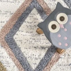 Lillie Abstract Diamond Kids Tassel Area Rug -Nuloom GUEST adaf99de 6100 4da9 b506 e0c3f45481ee