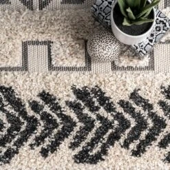 NuLOOM Zuri Shaggy Banded Area Rug 11 NuLOOM Zuri Shaggy Banded Area Rug -Nuloom GUEST ae88a812 8178 4ccf adfb 1cef34588c20