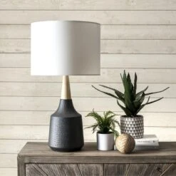 NuLOOM Torrance Ceramic 28" Table Lamp Lighting - Light Taupe 28" H X 15" W X 15"D 9 NuLOOM Torrance Ceramic 28" Table Lamp Lighting - Light Taupe 28" H X 15" W X 15"D -Nuloom GUEST af2824bf 64eb 475c 9c76 48efd7bdaa69