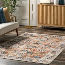NuLOOM Annica Multi Medallion Machine Washable Area Rug 16 NuLOOM Annica Multi Medallion Machine Washable Area Rug -Nuloom GUEST b0dffaba d04a 478f 8c3c 0c97bbad2ea8