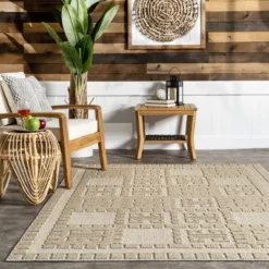 NuLOOM Valorie Mediterranean Indoor/Outdoor Patio Area Rug -Nuloom GUEST b5159c24 07cd 428e 9826 d20c1e74a6cf