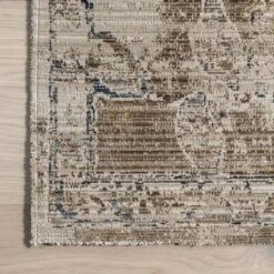 NuLOOM Zenni Vintage Floral Indoor/Outdoor Machine Washable Area Rug -Nuloom GUEST b6985622 d30c 45c4 a527 9d1df2b79ab3