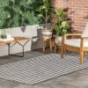 NuLOOM Kennedy Braided Stripes Indoor And Outdoor Patio Area Rug