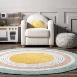 NuLOOM Nydia Circular Kids Machine Washable Area Rug 14 NuLOOM Nydia Circular Kids Machine Washable Area Rug -Nuloom GUEST b85fe0b3 4334 4abd 9559 a09b2d6ab6b2