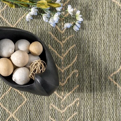 NuLOOM Serna Moroccan Indoor/Outdoor Area Rug 5 NuLOOM Serna Moroccan Indoor/Outdoor Area Rug - Image 5