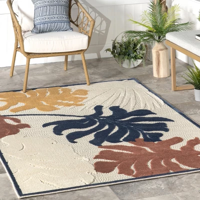 NuLOOM Tova Colorful Floral Indoor/Outdoor Area Rug 8 NuLOOM Tova Colorful Floral Indoor/Outdoor Area Rug - Image 8