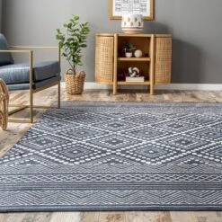 NuLOOM Phyllis Machine Washable Diamond Trellis Area Rug -Nuloom GUEST bed82fd0 7931 4705 93f5 d1a2ba1e2829