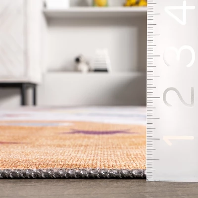 NuLOOM Leonie Outer Space Machine Washable Kids Area Rug 2 NuLOOM Leonie Outer Space Machine Washable Kids Area Rug - Image 2