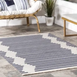 NuLOOM Holly Multi Stripe Indoor/Outdoor Area Rug 16 NuLOOM Holly Multi Stripe Indoor/Outdoor Area Rug -Nuloom GUEST c0b4871f a74a 4bf4 a2f6 bc7caef04bab