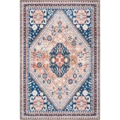 NuLOOM Nevaeh Machine Washable Bohemian Medallion Area Rug -Nuloom GUEST c1a7a662 5d13 4185 a029 8304e96a199e
