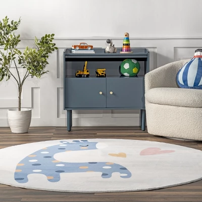 NuLOOM Ariella Giraffe Kids Machine Washable Area Rug 7 NuLOOM Ariella Giraffe Kids Machine Washable Area Rug - Image 7