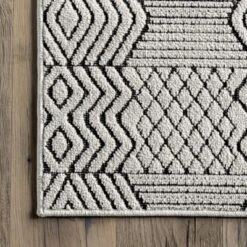 NuLOOM Valerie Textured Geometric Indoor/Outdoor Patio Area Rug 13 NuLOOM Valerie Textured Geometric Indoor/Outdoor Patio Area Rug -Nuloom GUEST c580d9df 3436 4e85 b7d5 70b6341c8d9f