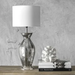 NuLOOM Gardner 22" Iron Table Lamp Lighting - Nickel 22" H X 10" W X 10" D 9 NuLOOM Gardner 22" Iron Table Lamp Lighting - Nickel 22" H X 10" W X 10" D -Nuloom GUEST c662c3be 2d1a 4f90 be6e 48dcf2a3be50