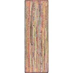 NuLOOM Aleen Bohemian Cotton/Jute Area Rug -Nuloom GUEST c67716d2 3ebd 4697 a48d 7b83a48600bc