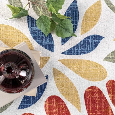 NuLOOM McEwen Bohemian Floral Machine Washable Area Rug 5 NuLOOM McEwen Bohemian Floral Machine Washable Area Rug - Image 5